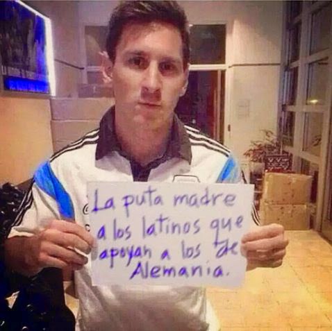 messi insults latin americans