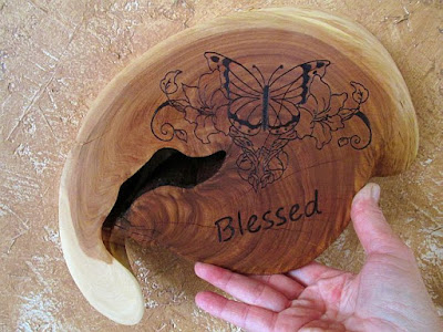 Blessed Handmade Inspirational Reclaimed Wood Juniper Sign Sayings Wall Art Hanging Country Home Decor