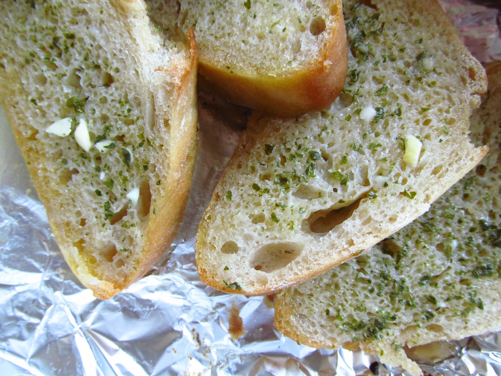 Good Food, Shared Ciabatta Garlic Bread