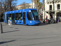 Tram Swallows, Montpellier, France
