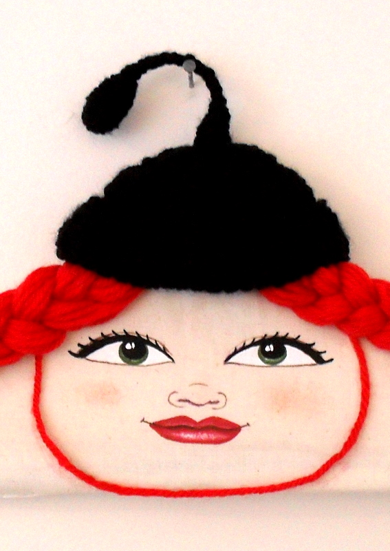 a little vintage doll MCS coat hanger challenge!