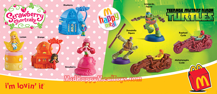 strawberry shortcake happy meal
