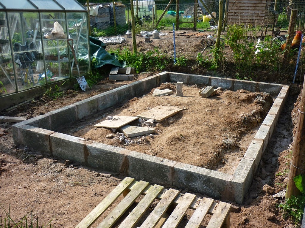 An English Homestead Greenhouse Progress