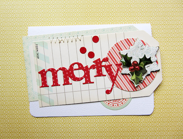Style watch: holiday card making kit Homespun with Heart: a new Christmas card kit available…