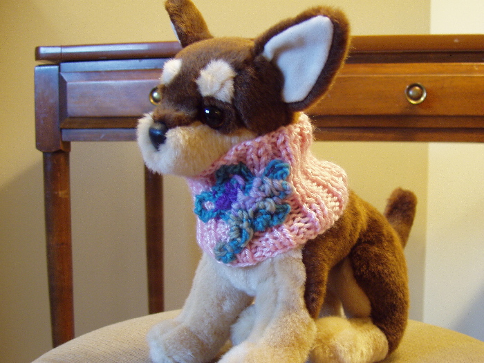 Jenya2 Dog Days Hand Knit Collars