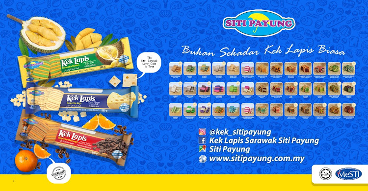 Siti Payung- Your Prefered Sarawak Layer Cakes.