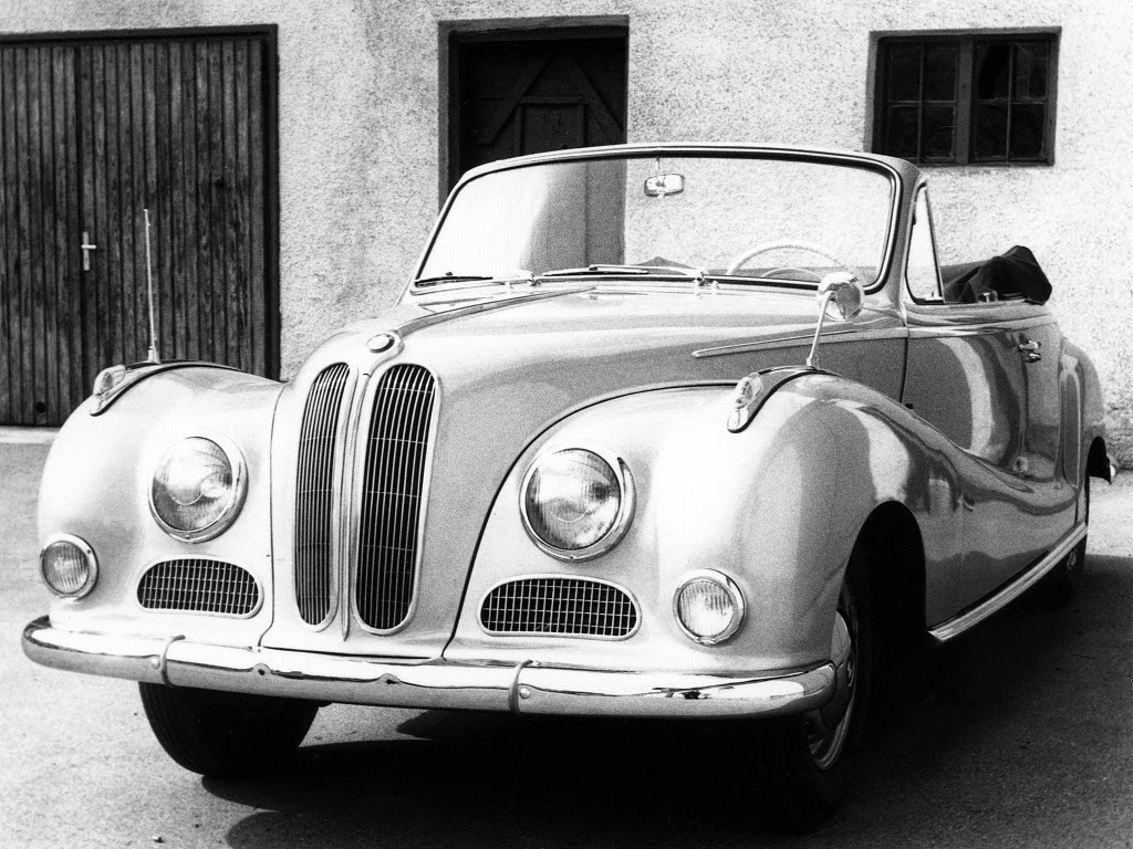 Baurspotting: BMW 502 Cabrio by Baur \'1954–56 Baurspotting: BMW 502 Cabrio by Baur \'1954–56