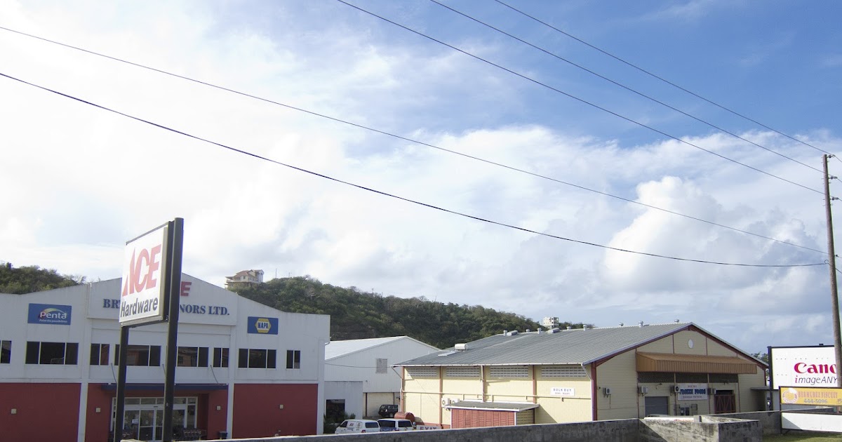 hello grenada, see you later america Ace Hardware Store on Maurice