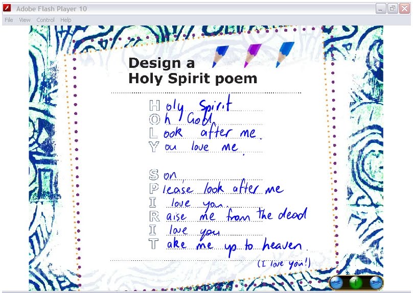 Room 2 OLA, Christchurch, 2011 Acrostic Wednesday