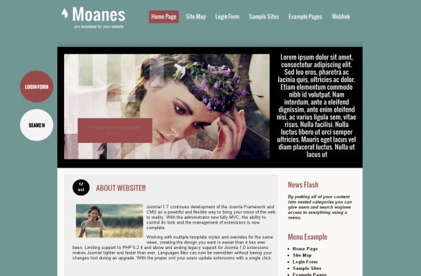 Free Joomla Green Wedding Business Theme Template Free Joomla Green Wedding Business Theme Template
