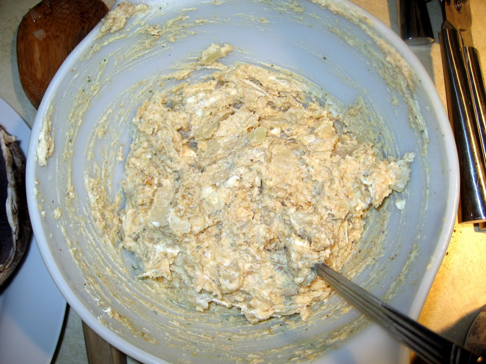 Crab-Cake Stuffed Portobello Mushrooms Tutorial