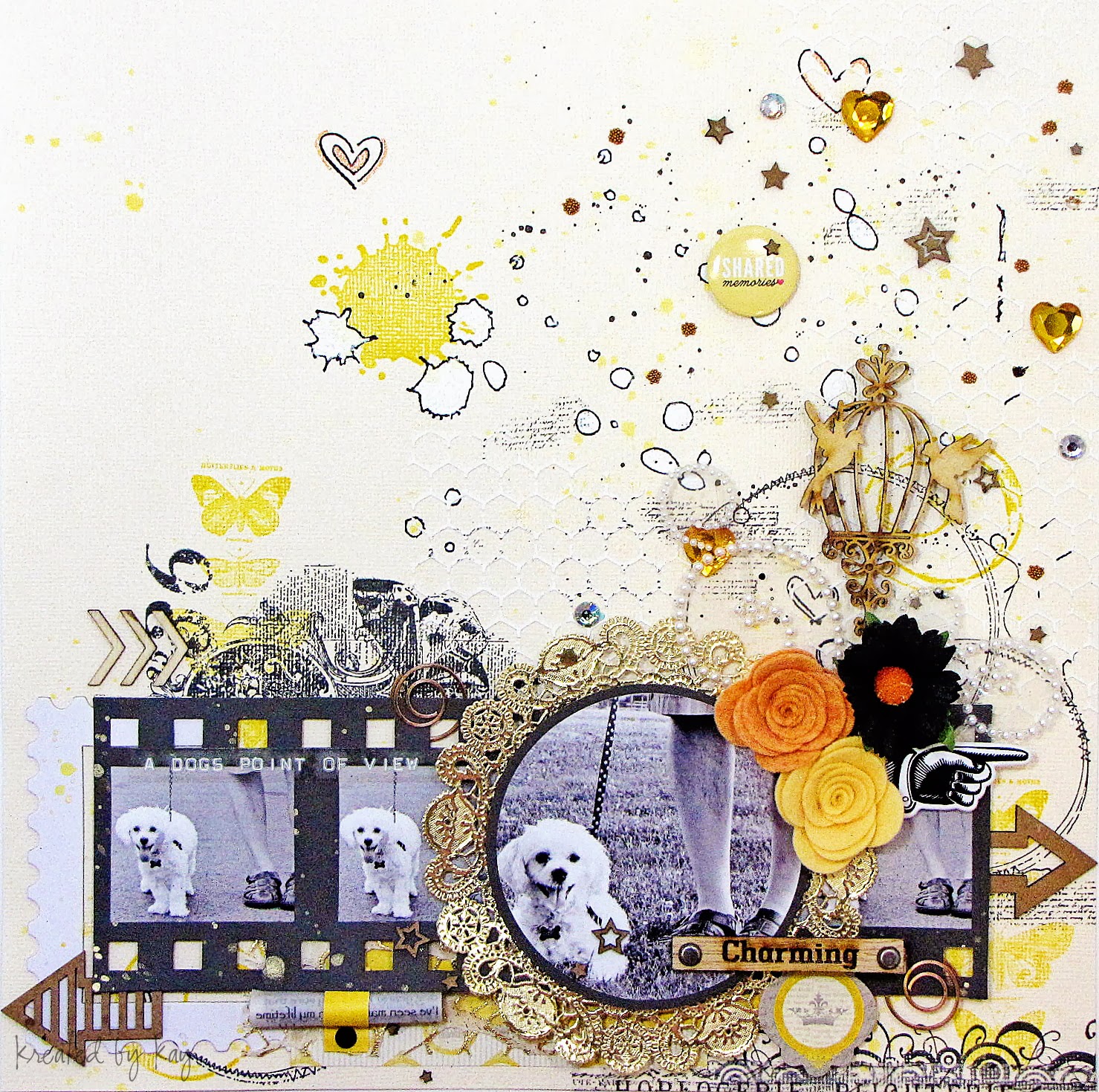 A Dog's Point of View Layout Embrace Serendipity