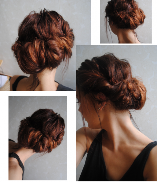 the messy updo . . . - Sacramento Street