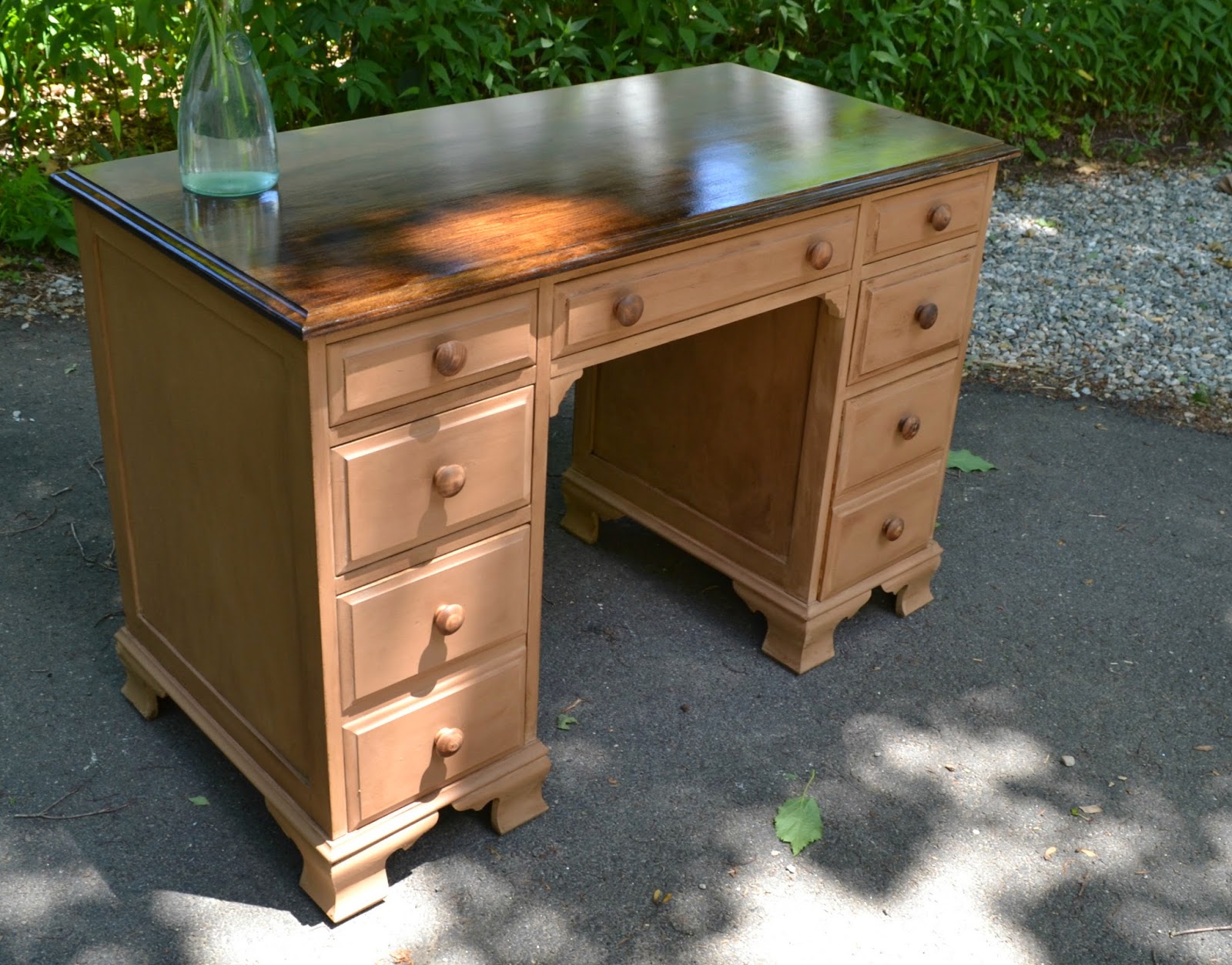 Heir and Space A Solid Maple Desk