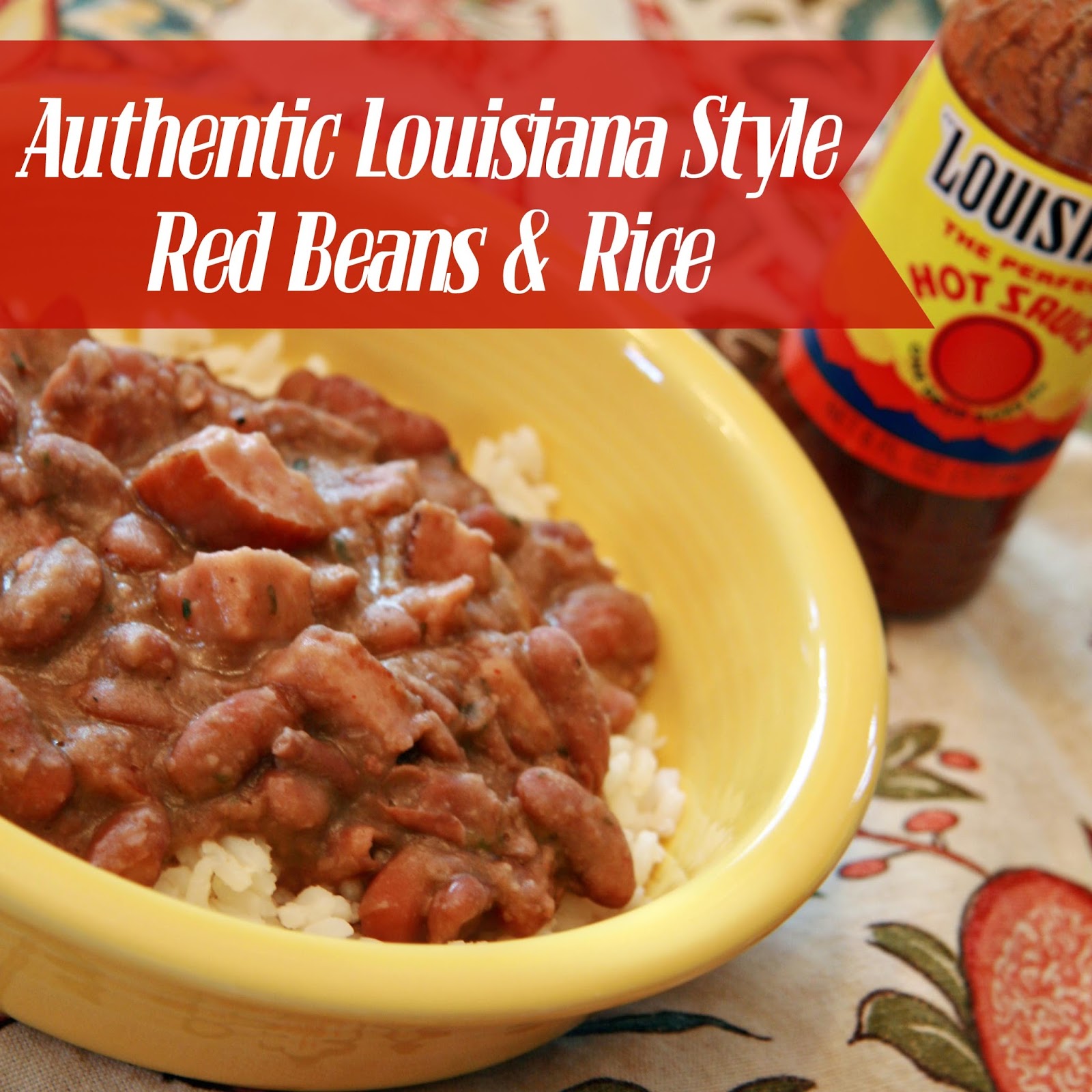 PaperDaisyKitchen Louisiana Red Beans and Rice