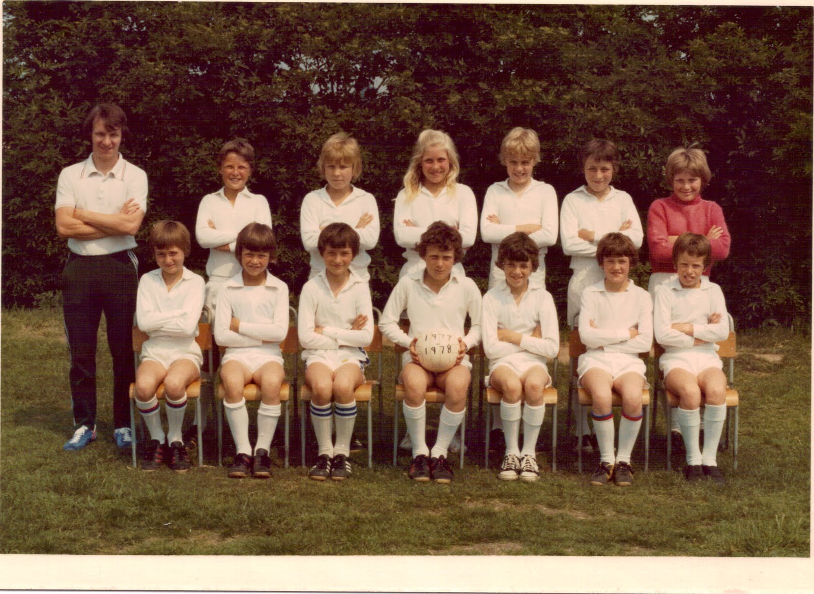 Newbold Verdon Primary School The Football Team 1978
