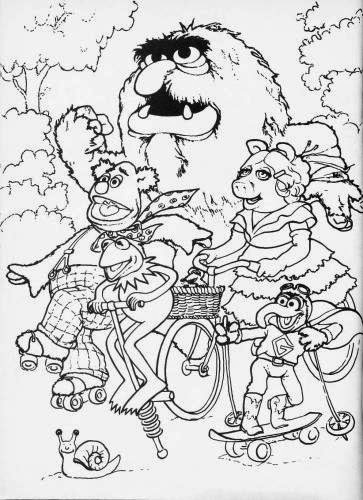 Muppets coloring pages coloring.filminspector.com