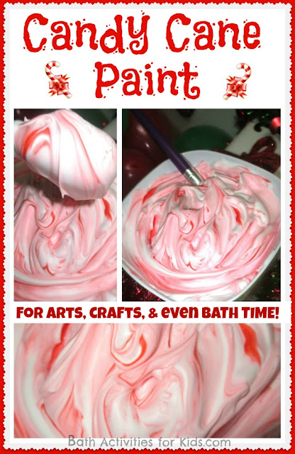 Candy Cane Christmas paint recipe