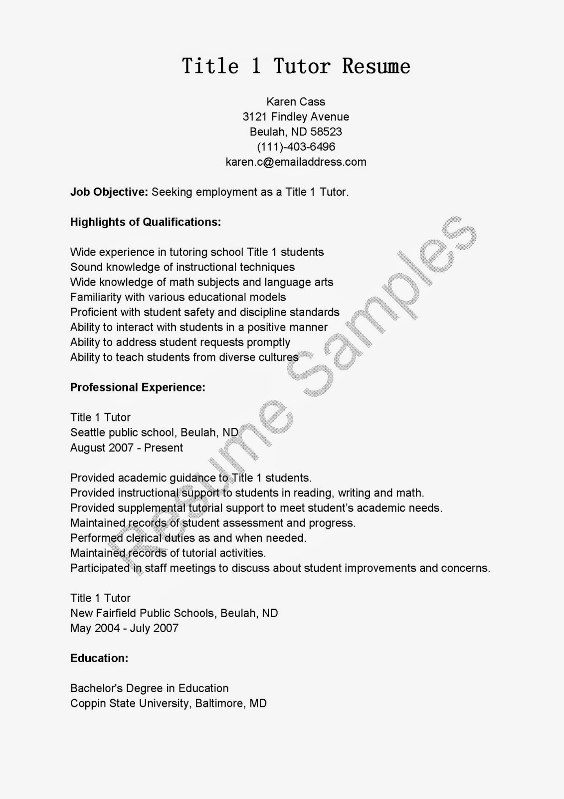 17523 summary on a resume exles 2