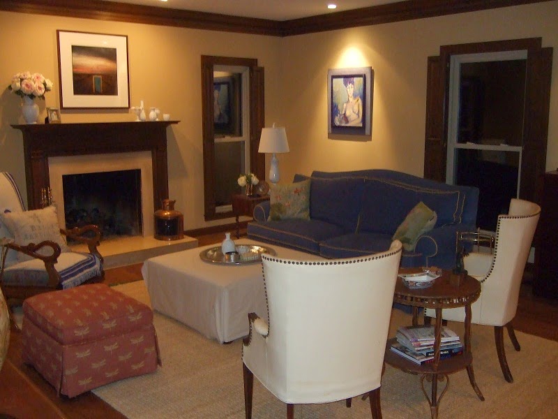 Living Room Paint With Wood Trim