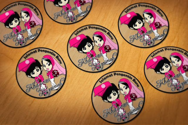 Fizgraphic: Tempahan Sticker Transparent & Mirrorkote