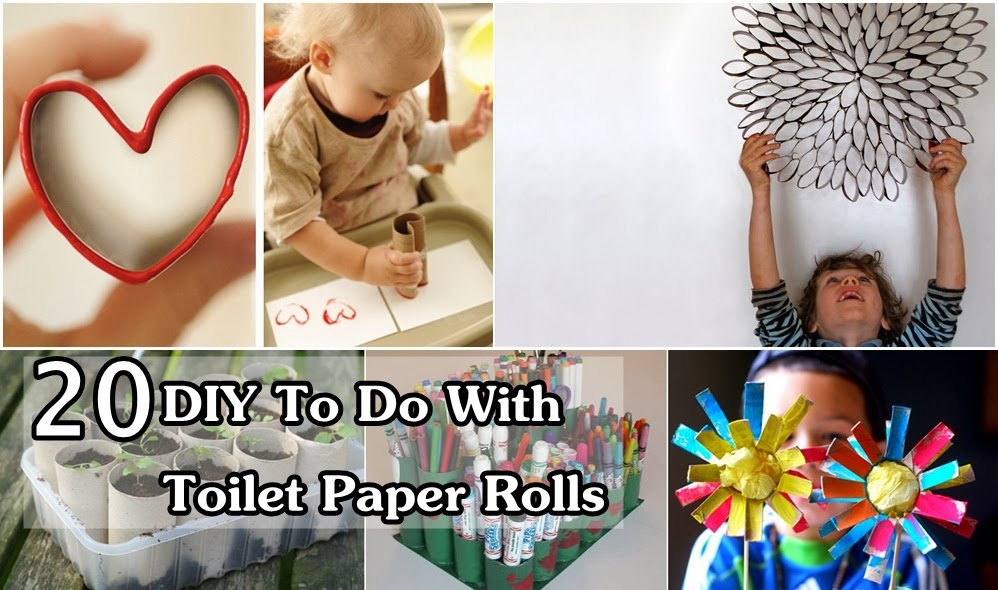 20 DIY To Do With Toilet Paper Rolls