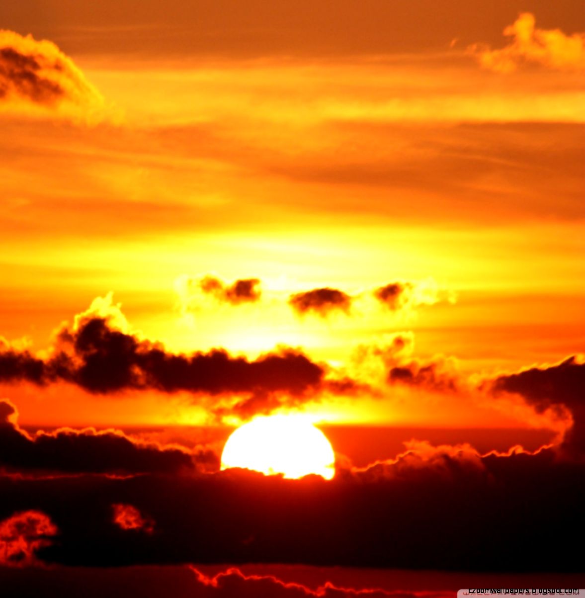 Sunset Above Clouds HD desktop wallpaper High Definition Sunset Above Clouds HD desktop wallpaper High Definition