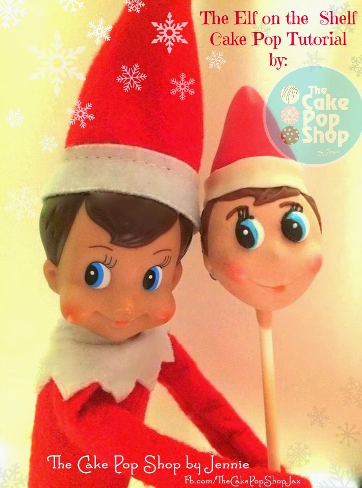Elf on the Shelf Cake Pops Pint Sized Baker