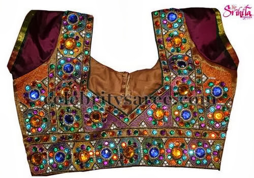 Glass and Stone Work Blouses