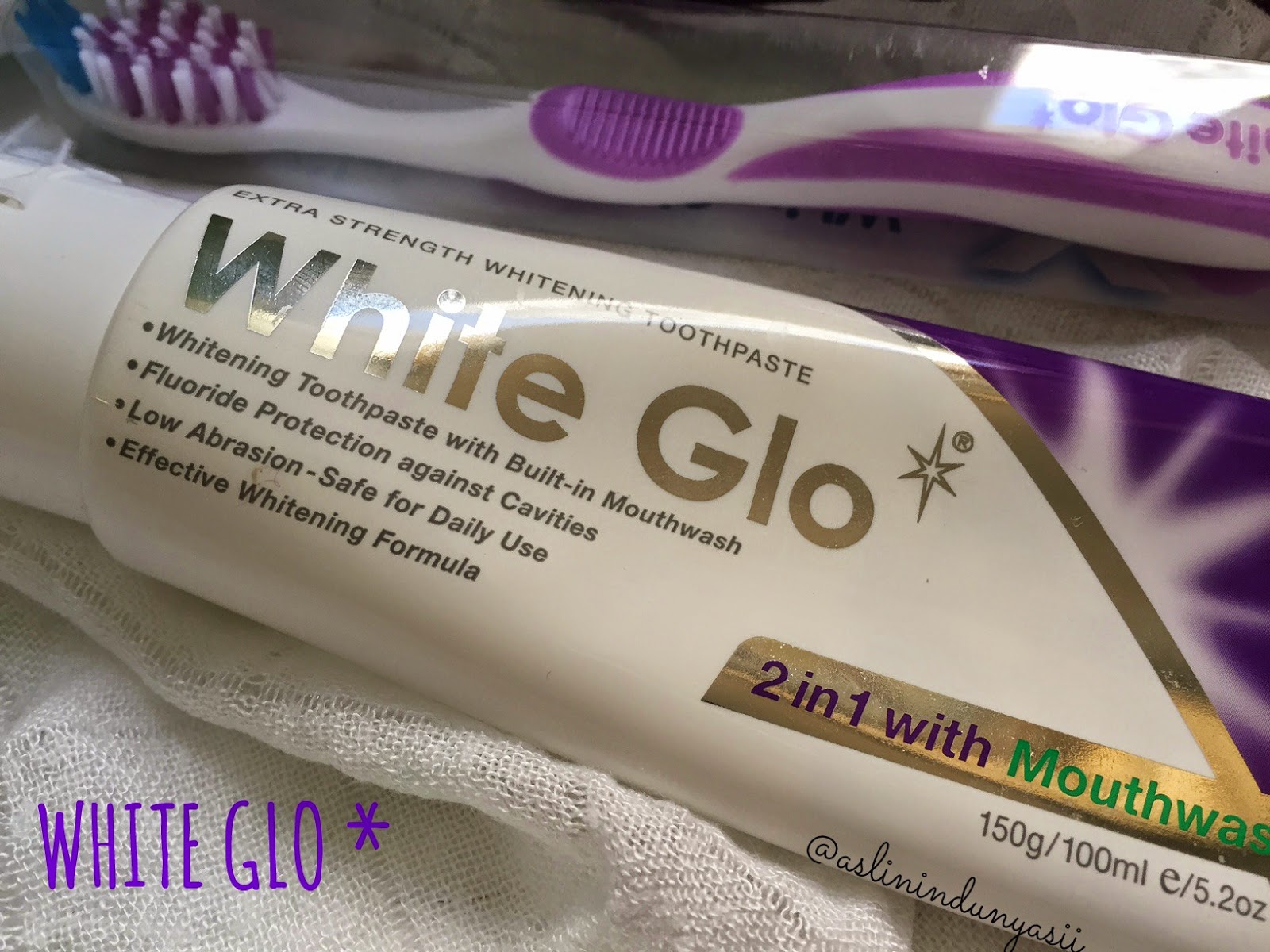 White Glo Ekstra Guclu Beyazlatici Dis Macunu Asli Nin Dunyasii