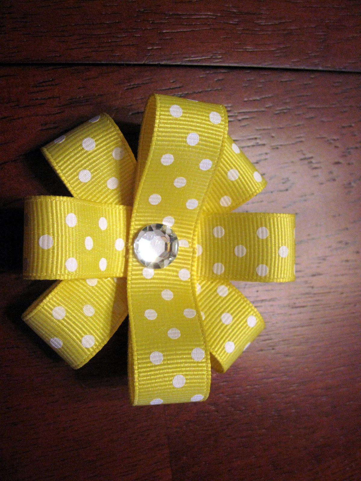 Mandi Being Crafty Ribbon Flower Wreath