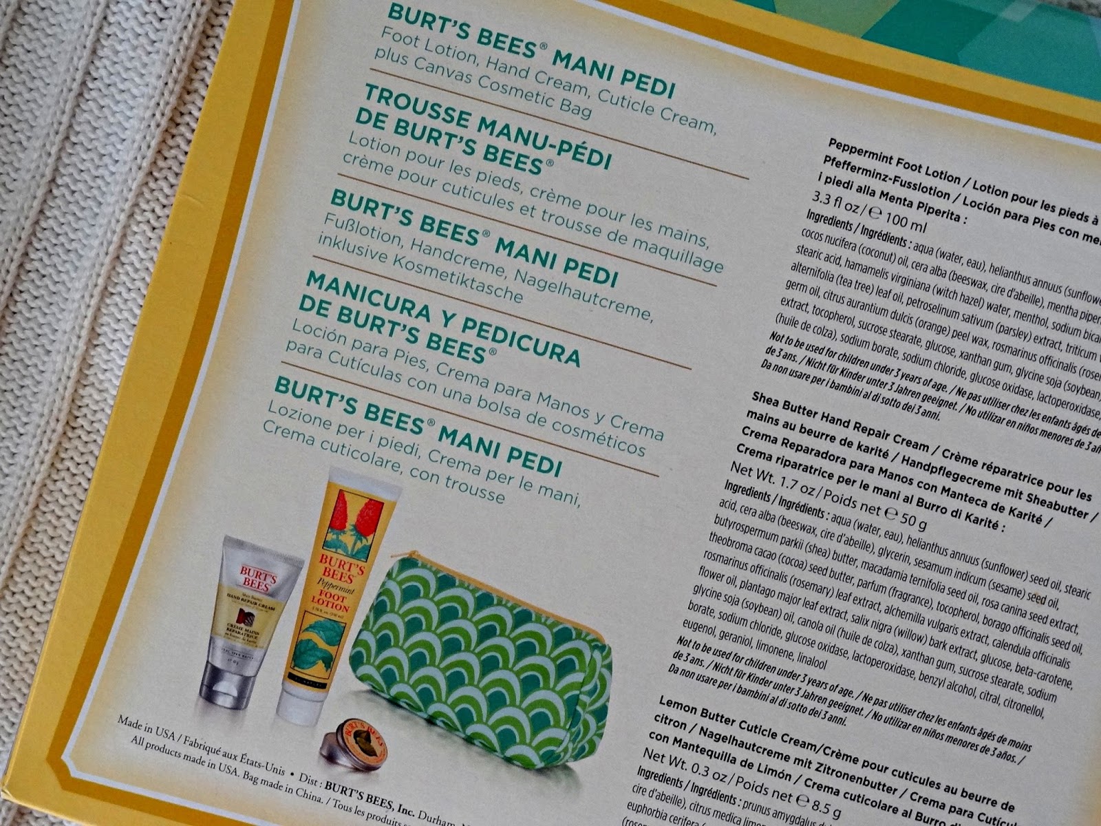 Makeup, Beauty and More Burt's Bees Holiday 2014 Limited Edition Sets