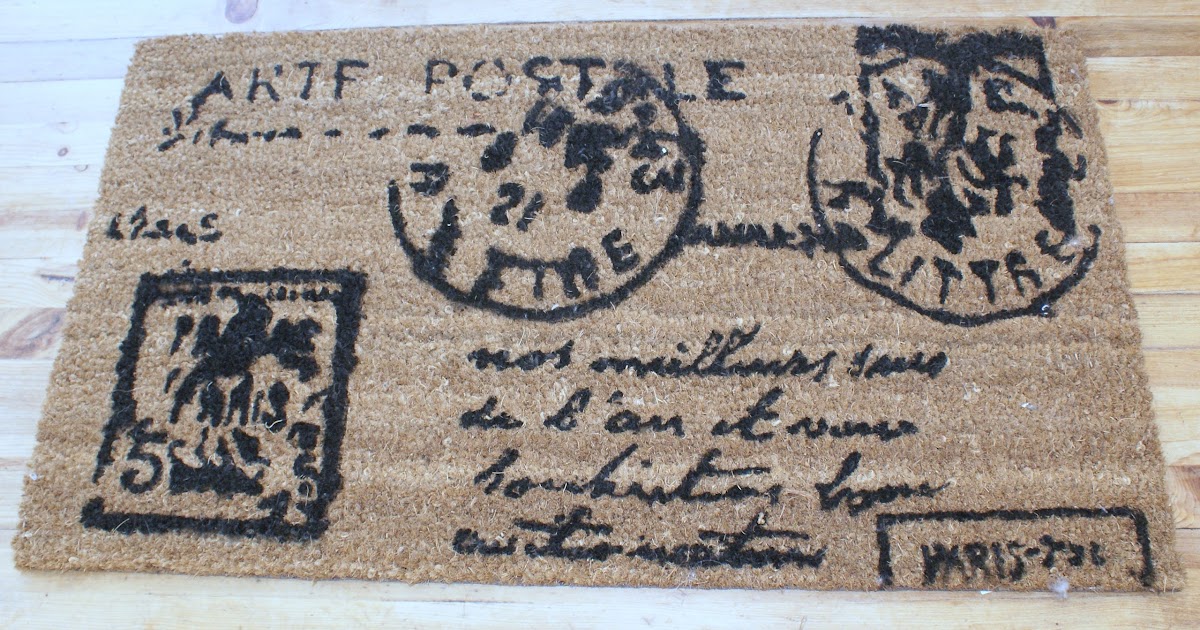 Faded Elegance Style If you have to be a doormat, be French and Fabulous!