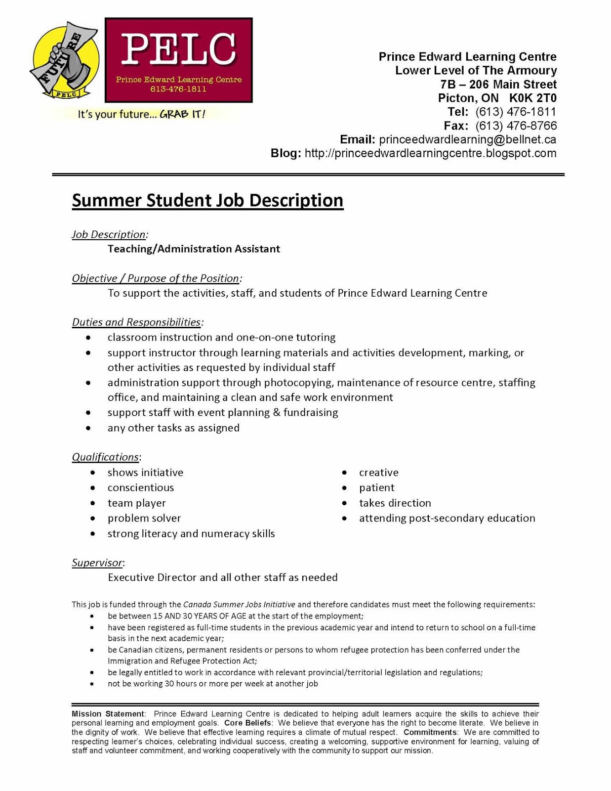 Prince Edward Learning Centre