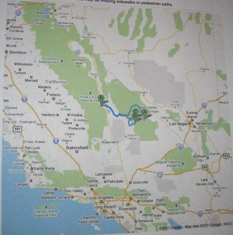 Journey to Badwater June 2011