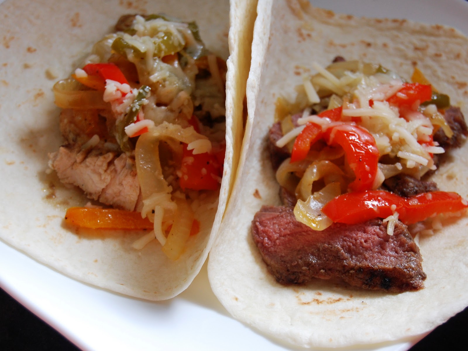 Cassie Craves Grilled Steak and Chicken Fajitas