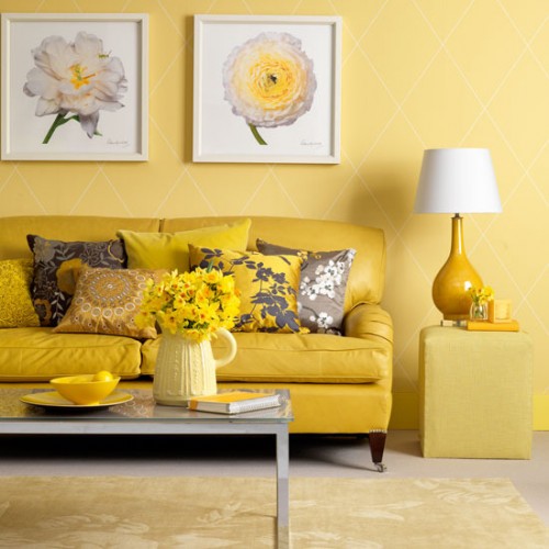 Yellow Living Room Colors