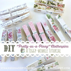 DIY Decorative Clothespins