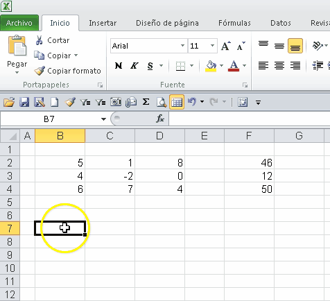 ECUACIONES LINEALES CON MATRICES ecuaciones lineales con matrices: