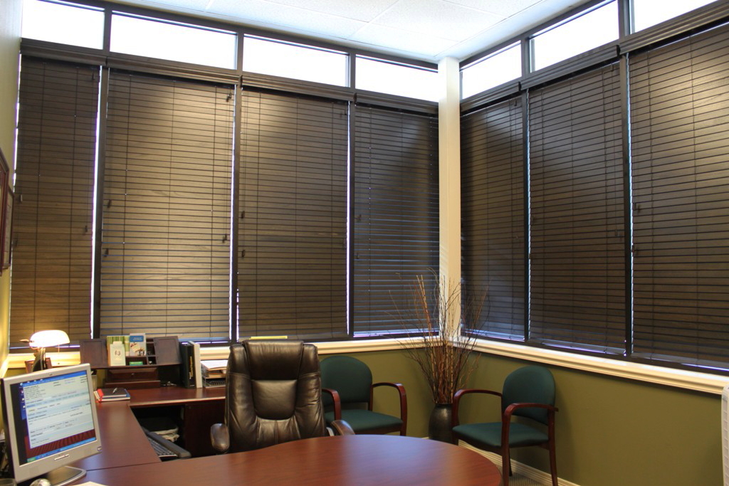 Trinity Uptown Window Coverings Custom Wood Blinds an Edward Jones