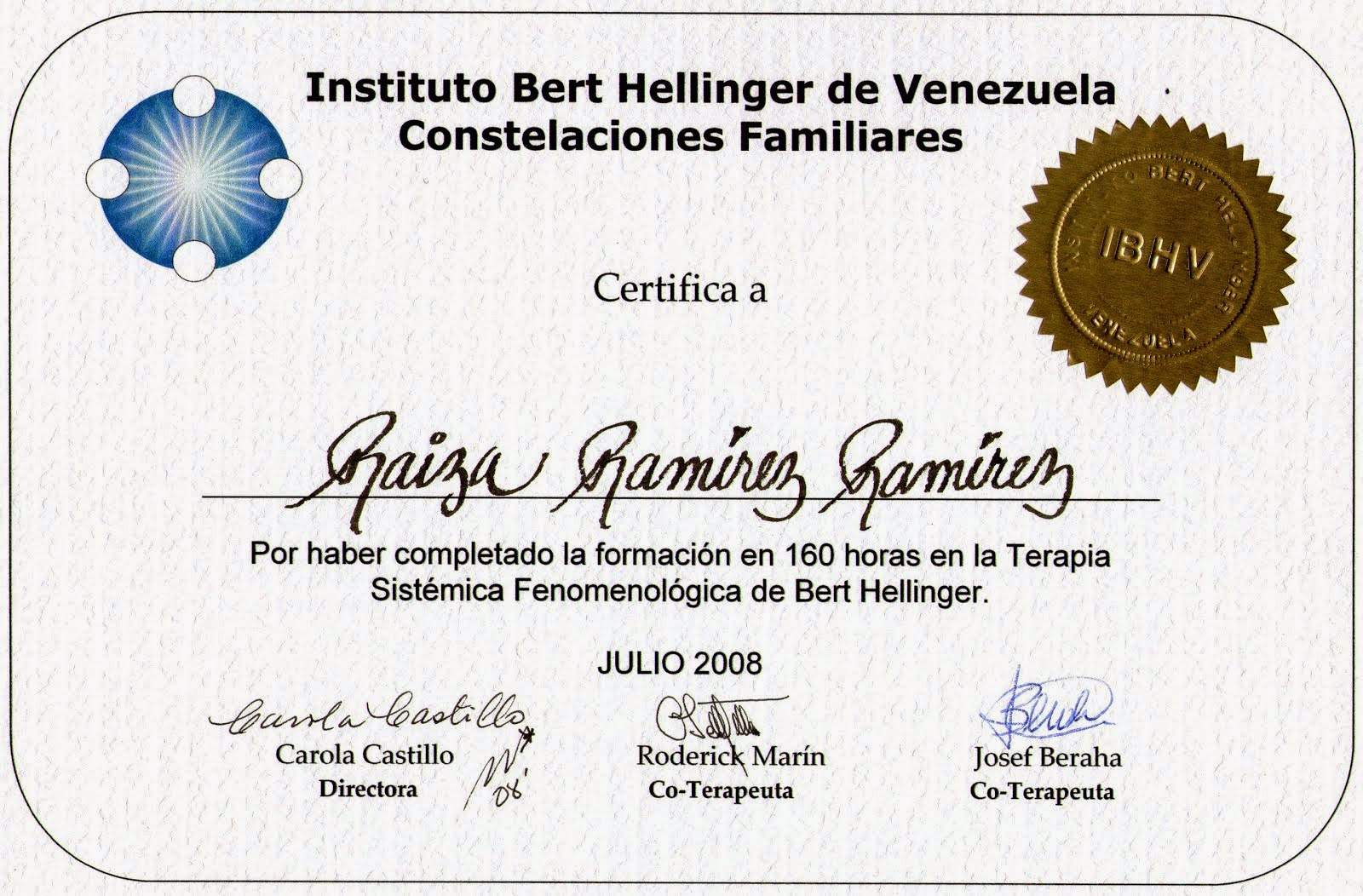 Diplomas y certificados