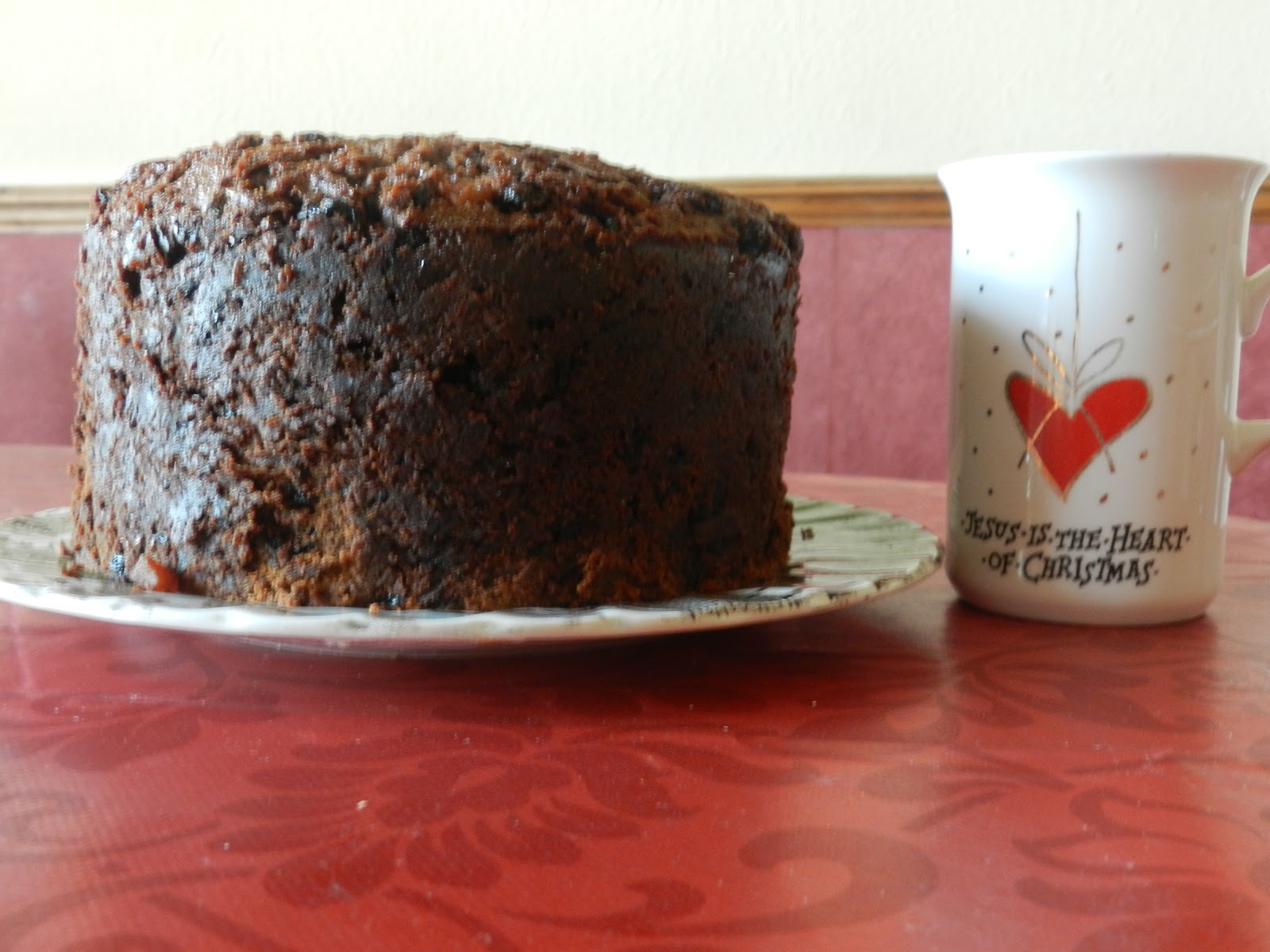 Fancy Pans Café: Advent 2: Christmas Cake - you can make it gluten free