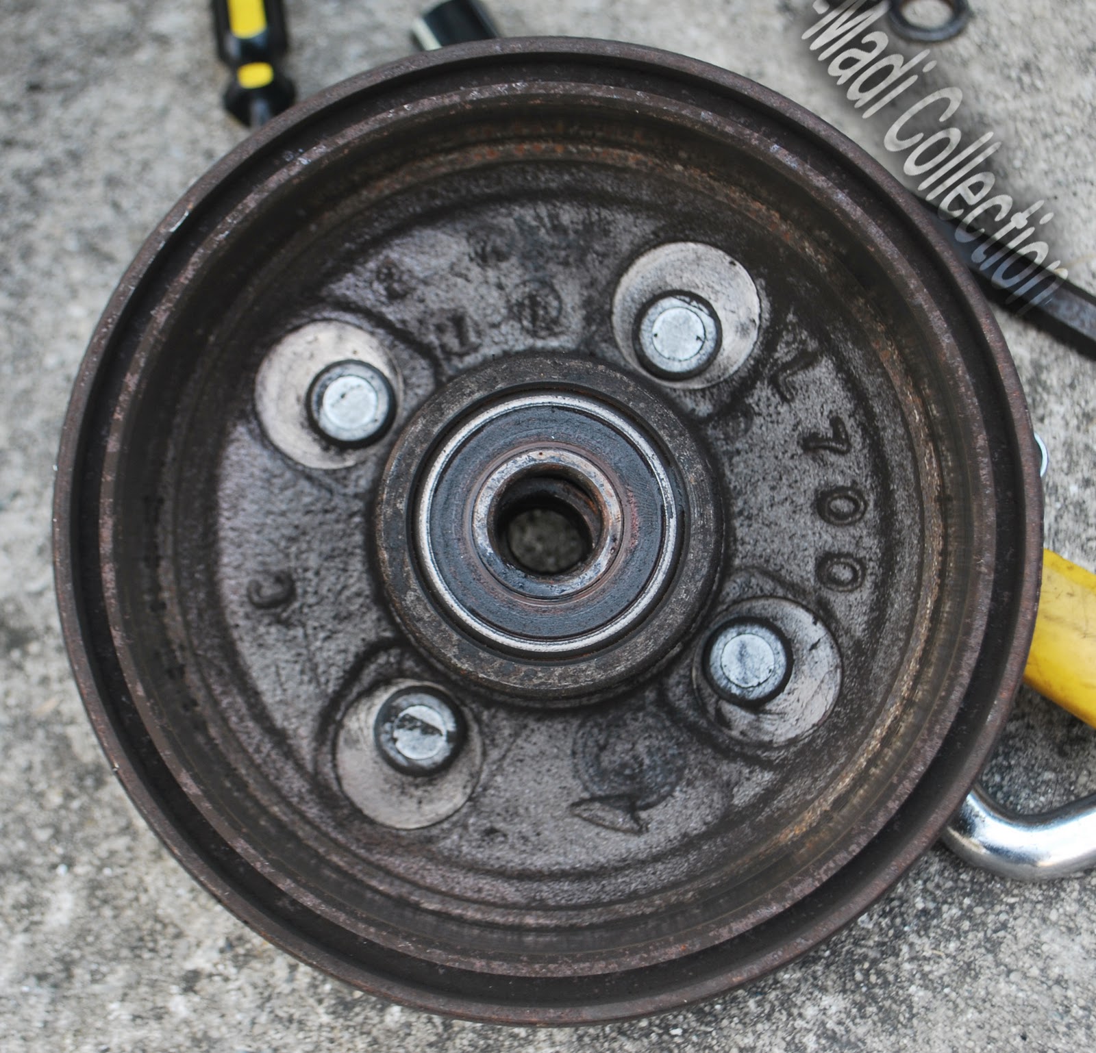 DIY Fix On Your Own Daihatsu Coure / Perodua Kelisa Rear Brake Drum