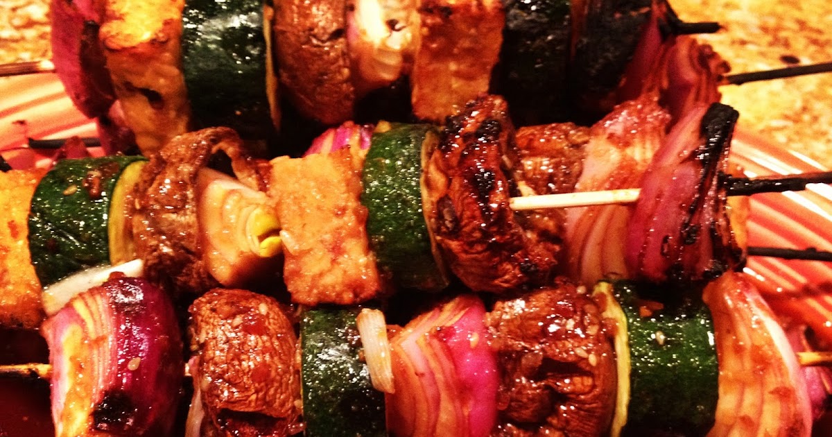 pearls and pasta Veggie Kebabs with Pesto Dip