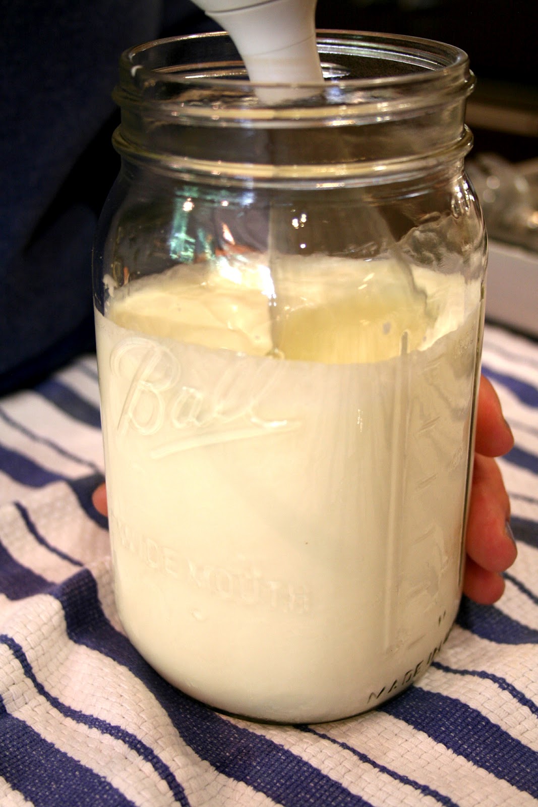 Dear Lauren, Love Mom Whipped Cream and Mason Jars