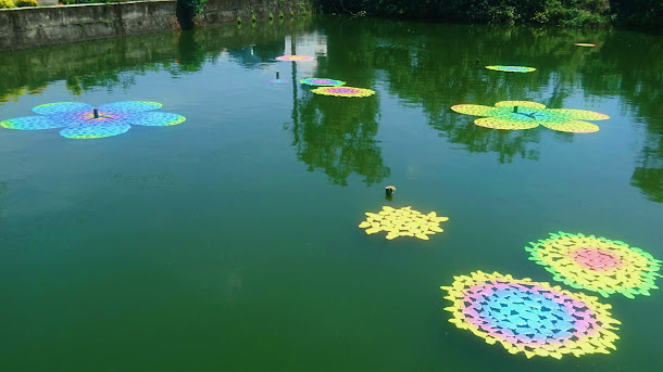 桃園市境內有兩大重要的灌溉系統,2017桃園地景藝術節把兩者靠海的各鄉鎮市和近山的各鄉鎮市都有水利系統來供應數以千頃的農田。 桃園市境內有兩大重要的灌溉系統,2017桃園地景藝術節把兩者靠海的各鄉鎮市和近山的各鄉鎮市都有水利系統來供應數以千頃的農田。