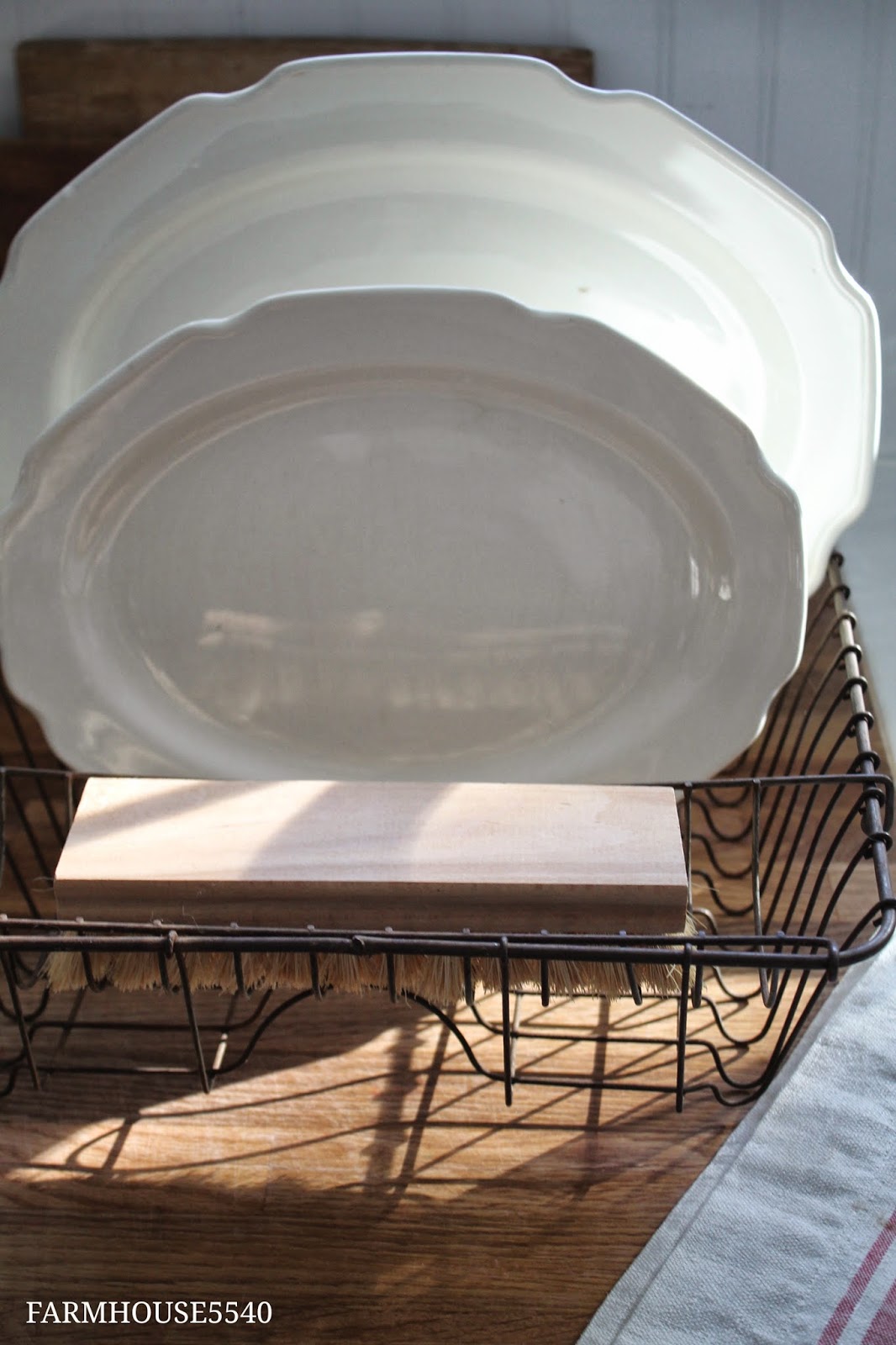 FARMHOUSE 5540 Ironstone Soap Dish