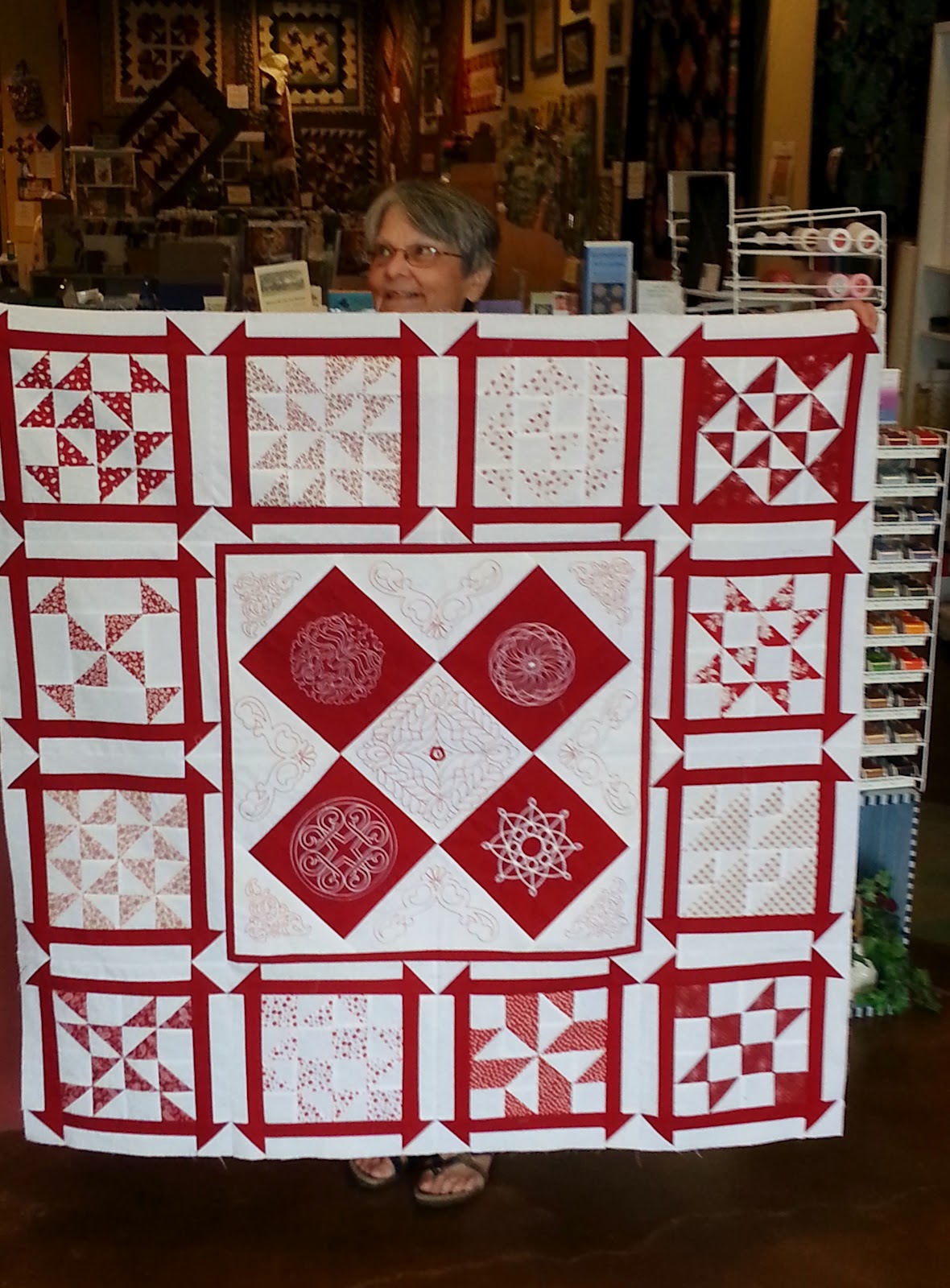 Honey Bee Quilt Store ShownTell