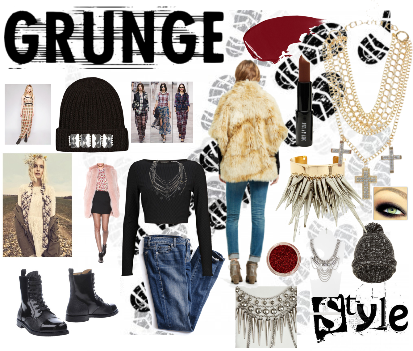 Womens 90s Grunge Vintage Clothing Vintage Fashion