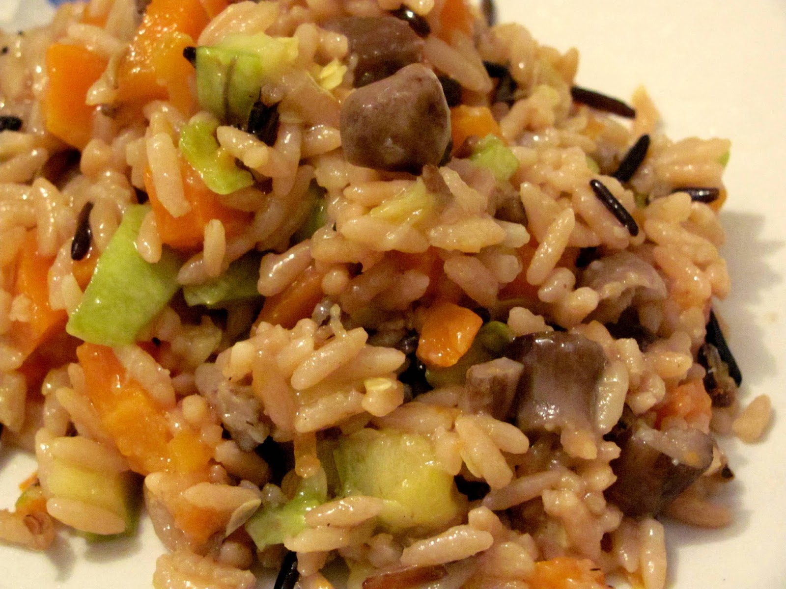 Retetele Amaliei Orez sălbatic cu legume